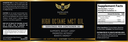 High Octane MCT Oil